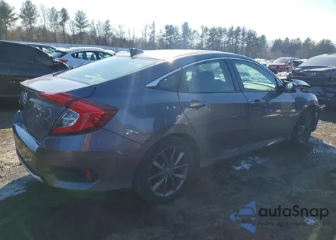 2019 Honda Civic Ex from USA, damaged, VIN 19XFC1F38KE213068